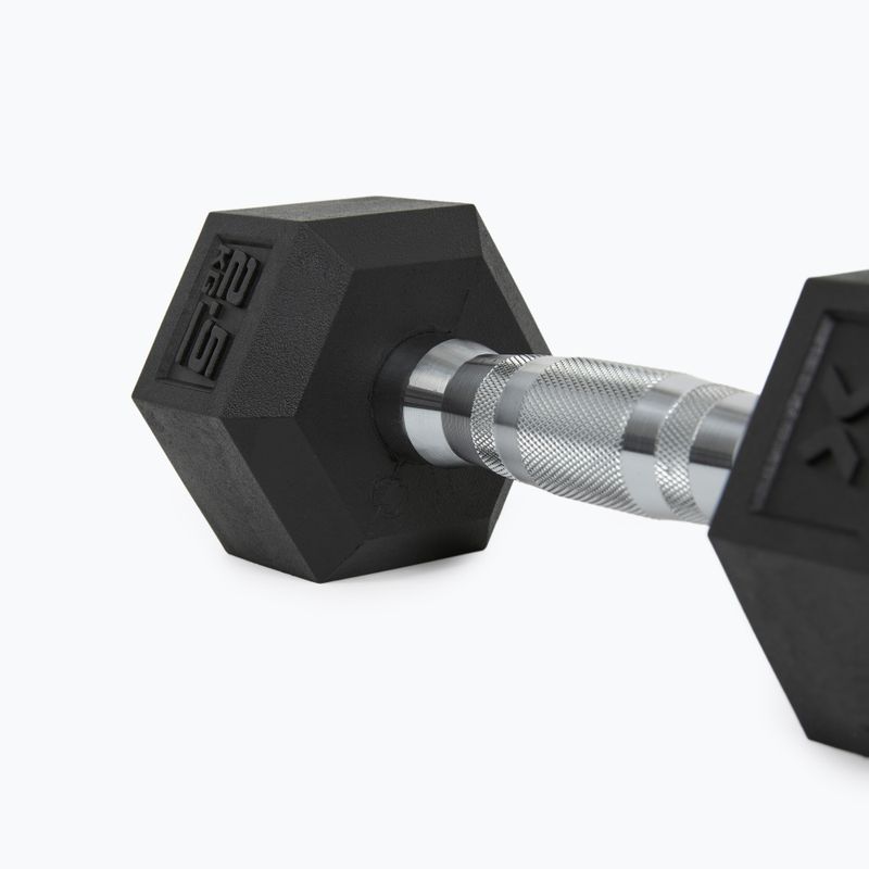 XTREXO Hex gumírozott súlyzó 2.5 kg HXD25 8