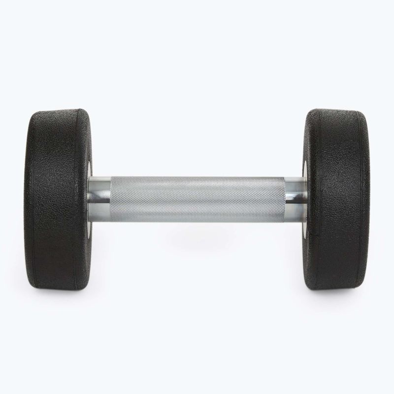 Gumírozott öntöttvas kézisúlyzó XTREXO Pro 4 kg black 7