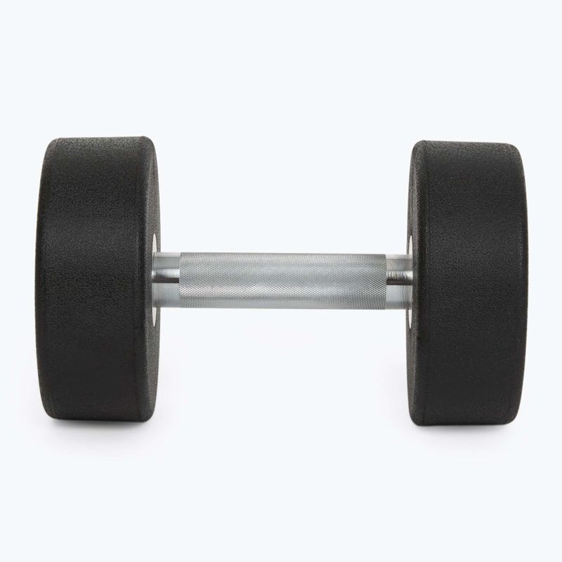 Gumírozott öntöttvas kézisúlyzó XTREXO Pro 16 kg black 8