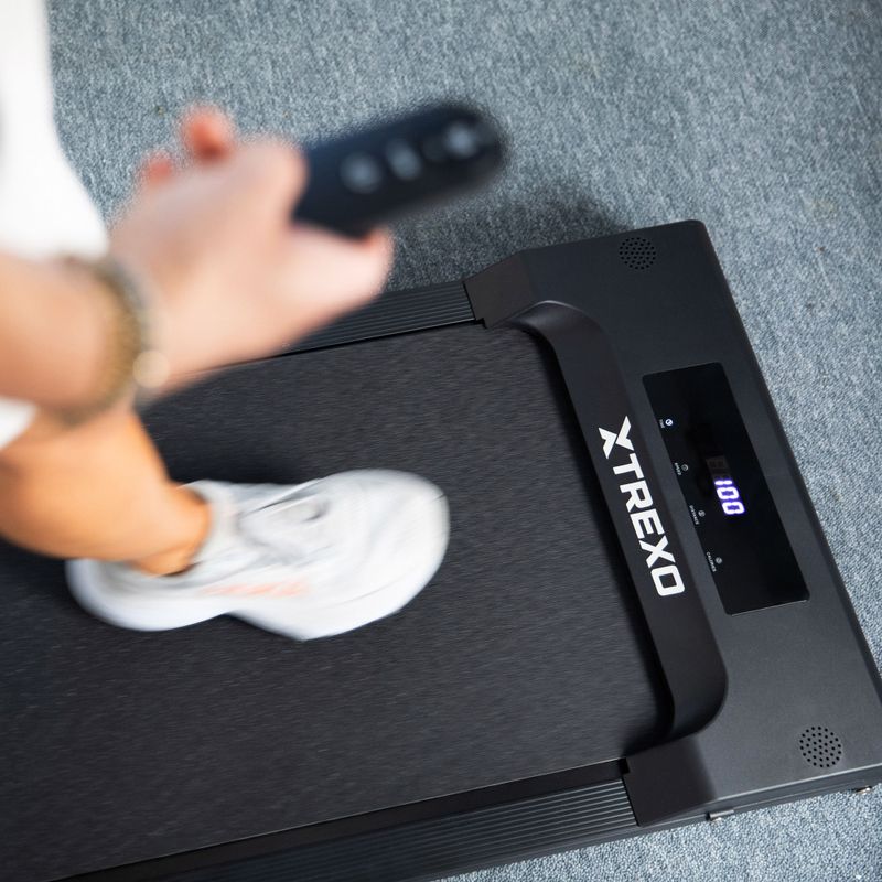 Elektromos futópad XTREXO Walking Pad W100 fekete 9