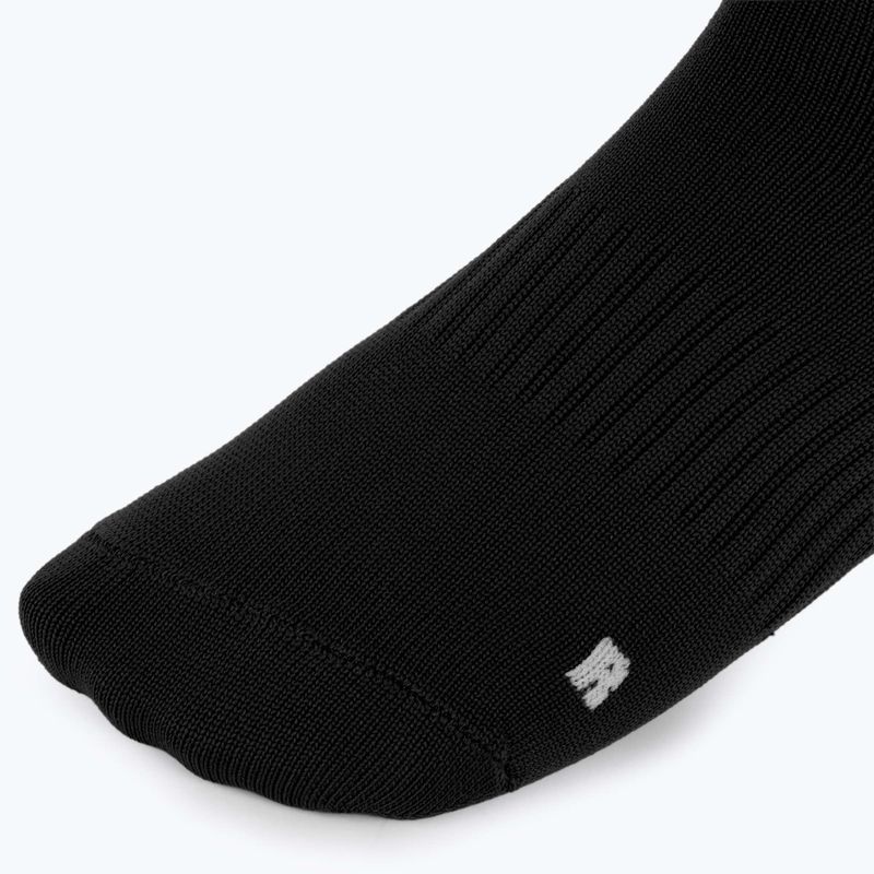 Gyerek focizokni OneTeam Precision football socks szett 2-pack fekete 4