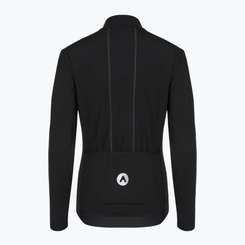 Női kerékpáros pulóver ATTABO FLEERO REF bélelt black 10
