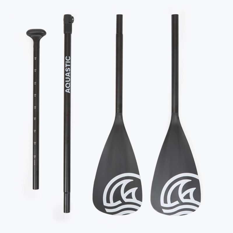 Szett deszka SUP felfújható AQUASTIC Touring 11'6" kék 7
