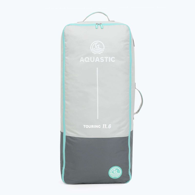Szett deszka SUP felfújható AQUASTIC Touring 11'6" kék 8
