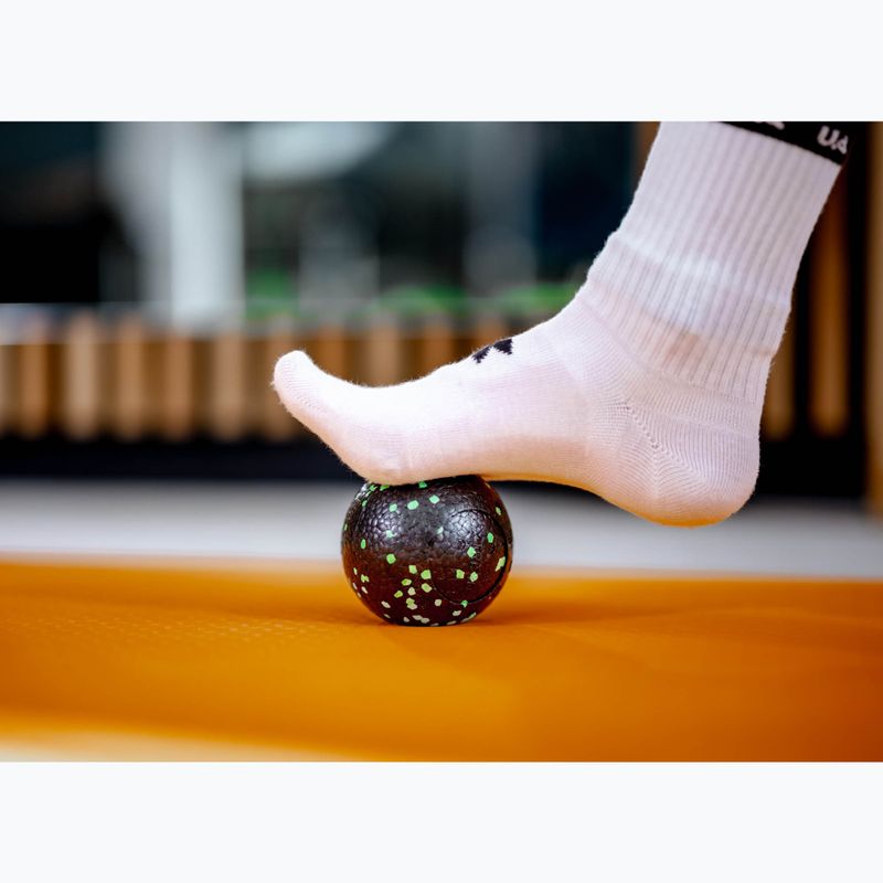 XTREXO TRX-MSB008 8 cm-es fekete/lime masszázslabda 5