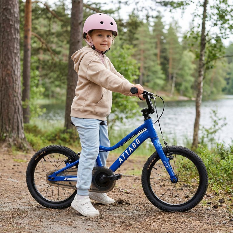 ATTABO EASE 16" gyermek kerékpár, kék 4