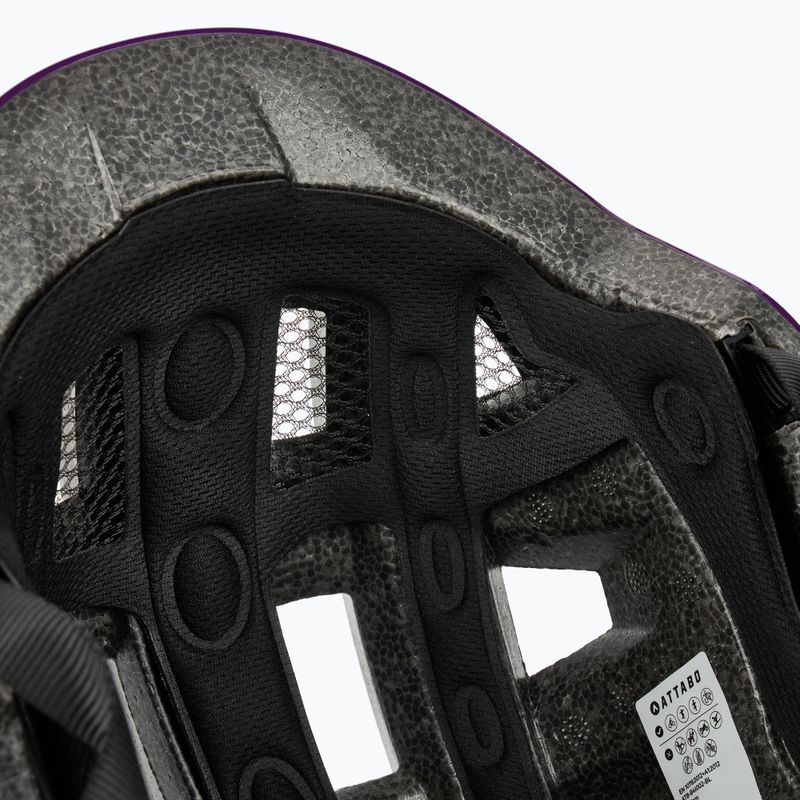 Gyermek kerékpáros sisak ATTABO K200 lila 7