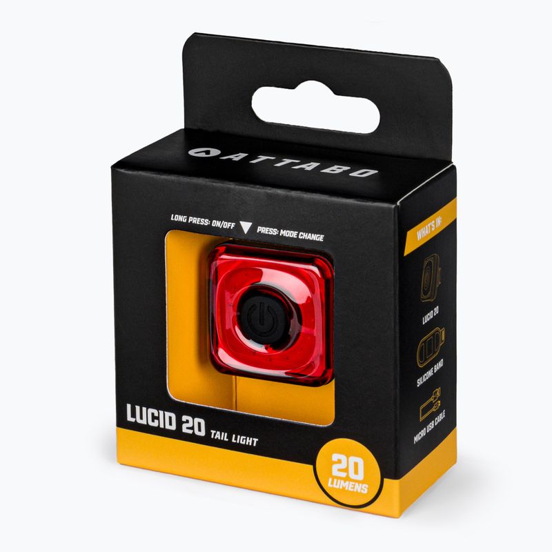 ATTABO LUCID 20 ATB-L20 hátsó kerékpár lámpa 10