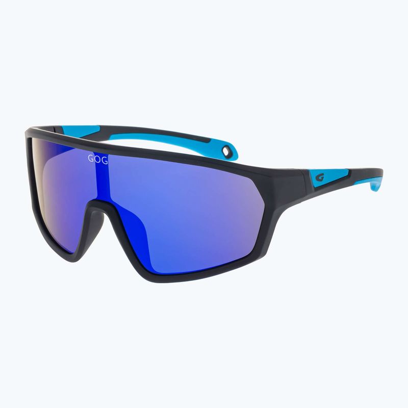 Gyerek napszemüveg GOG Flint matt neon blue/black/polychromatic blue 2
