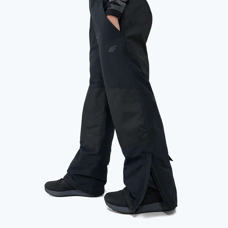 Gyerek snowboardnadrág 4F FNK M0959 deep black 3