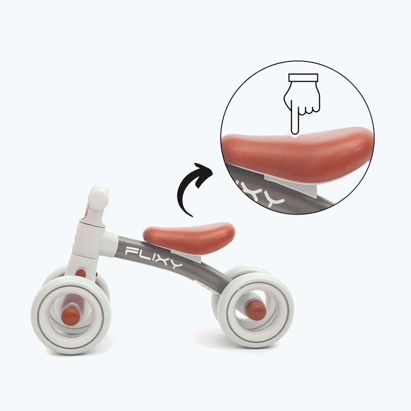 Futóbicikli Milly Mally Flixy grey 12