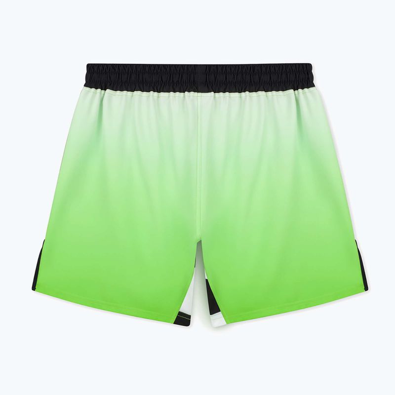 Férfi edzőshort MANTO Two Sides zöld 2