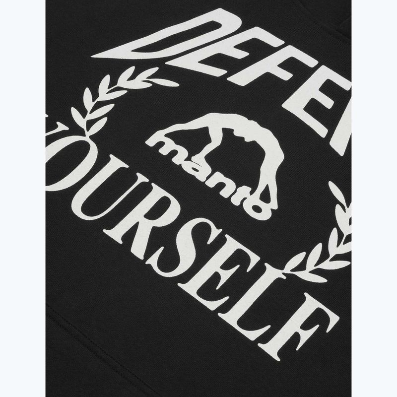 Férfi pulóver MANTO Defend Hoody fekete 3