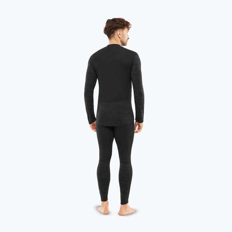 Férfi termikus fehérnemű szett Viking Novena black 2