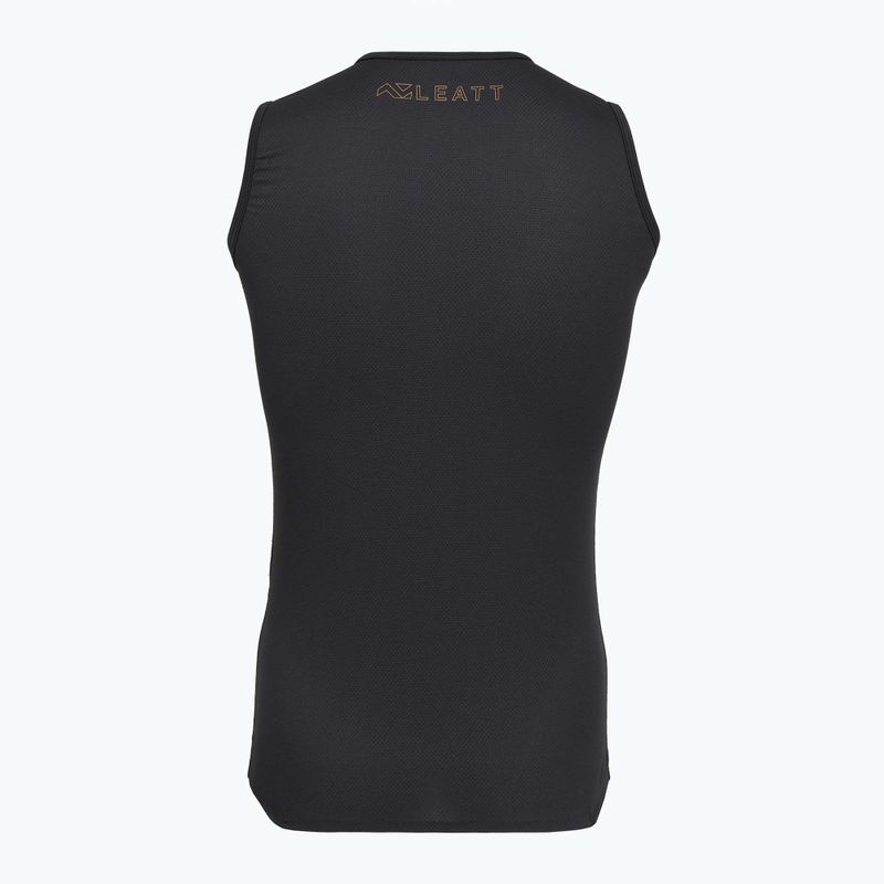 Férfi kerékpáros mez Leatt Sleeveless Base black 2