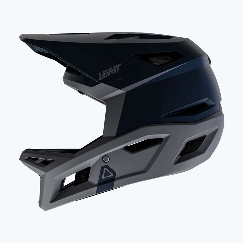Kerékpáros sisak Leatt MTB Gravity 4.0 V26 stealth black/grey 3