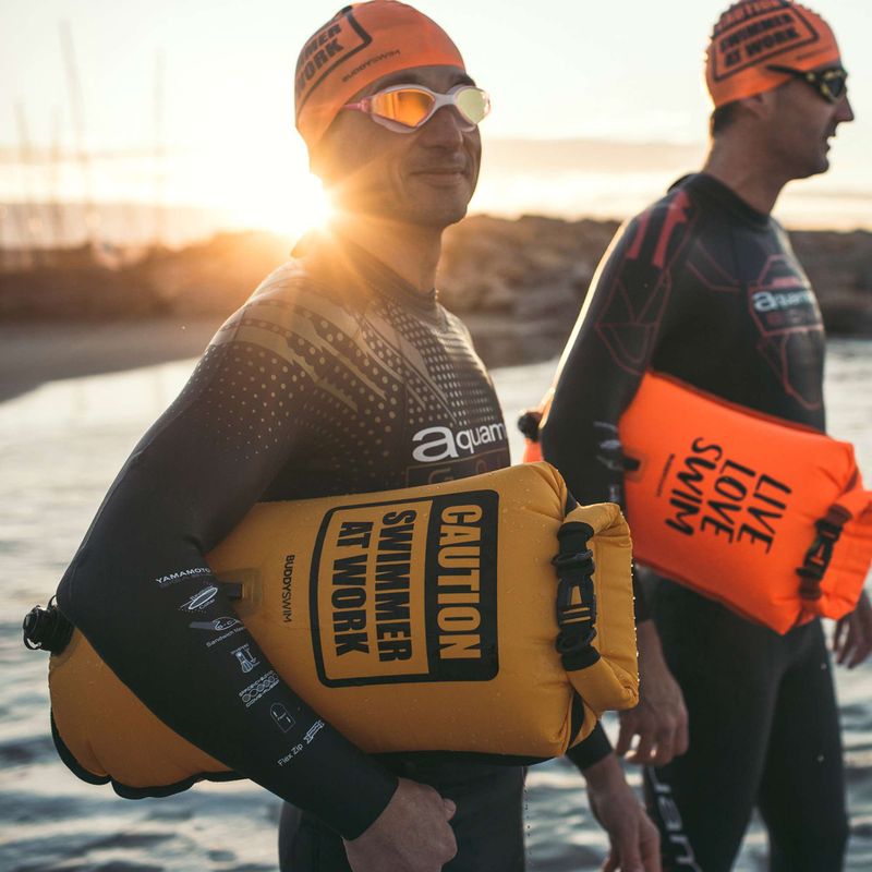 BuddySwim CSW szárazzsák 28 l narancssárga bója 4