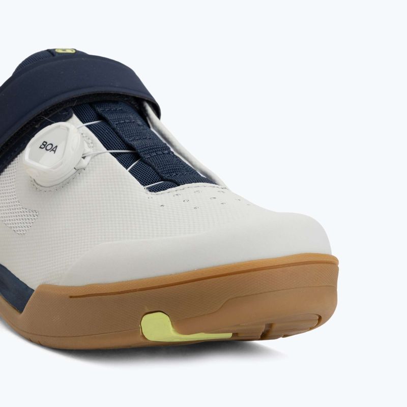 Kerékpáros cipő MTB Crankbrothers Mallet BOA navy grey/gum outsole 7