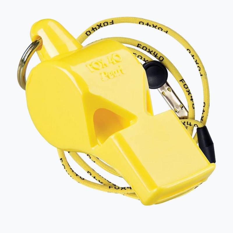 Síp zsinórral Fox 40 Pearl Safety sárga 9703