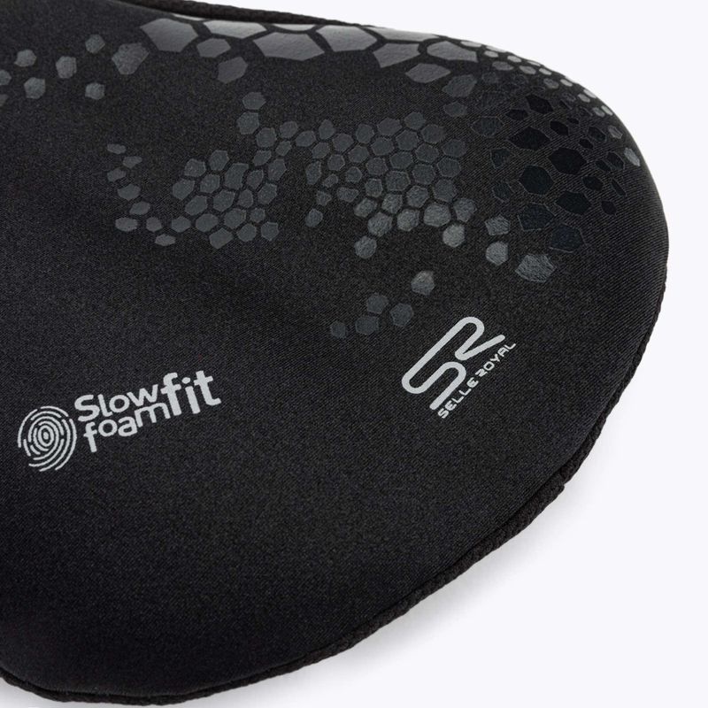Nyeregfedél Selle Royal Memory Fit Foam nagy fekete 4