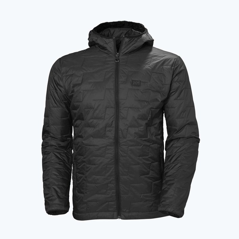 Férfi Helly Hansen Lifaloft Hooded Insulator hibrid dzseki fekete matt 5