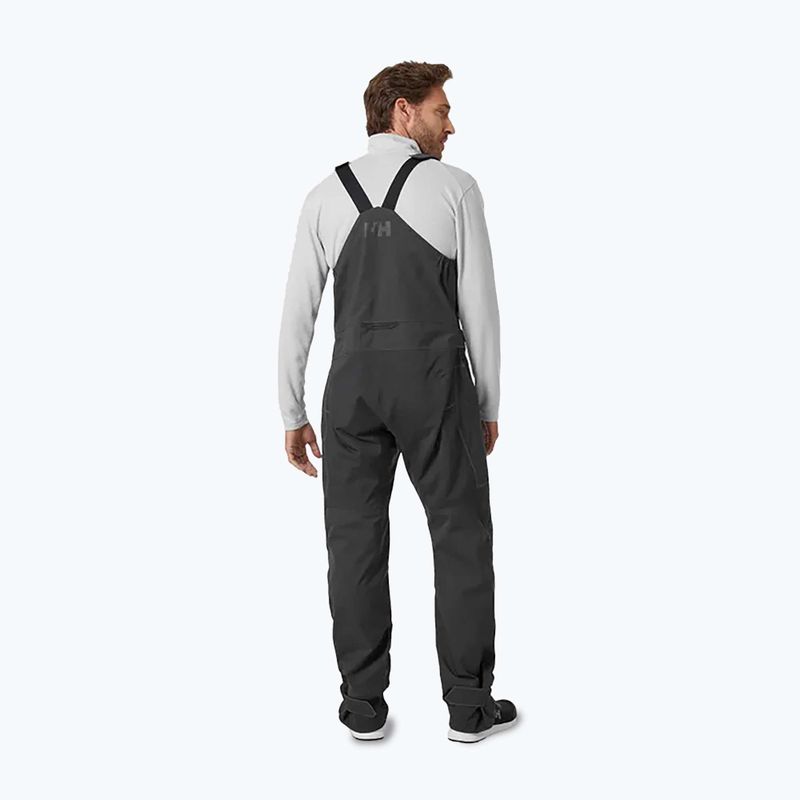 Férfi vitorlás nadrág Helly Hansen HP Foil Pro Bib ebony 2