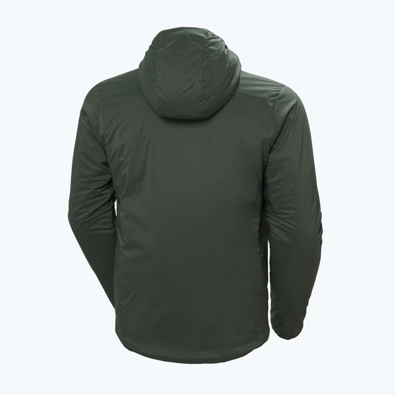 Férfi Helly Hansen Odin Stretch Hooded Insulator pehelypaplan dzseki 495 zöld 62833 6
