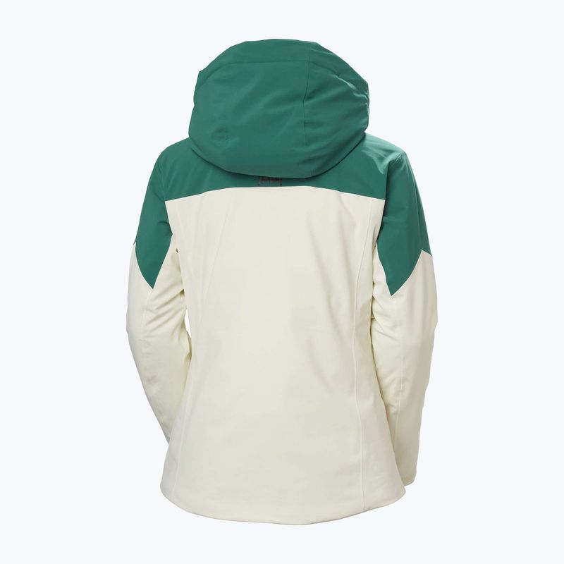 Női sí dzseki Helly Hansen Alphelia smaragd hó 11