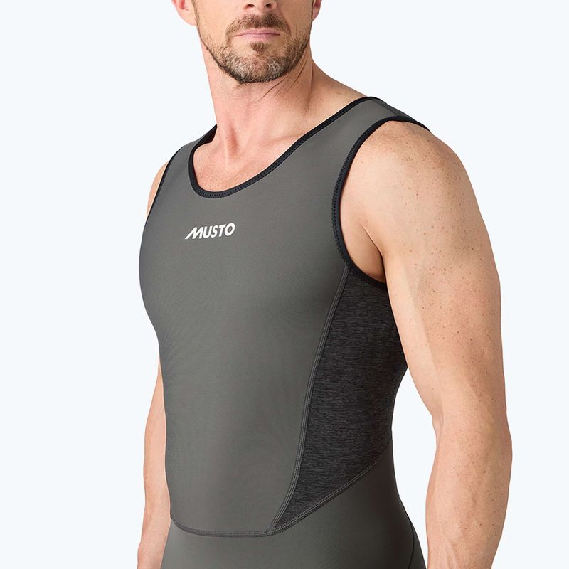 Férfi úszóruha Musto Flexlite Dynamic 2 mm Long John dark grey 9