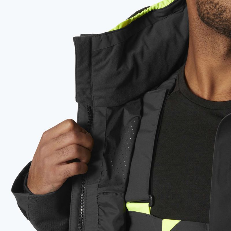 Helly Hansen Skagen Offshore férfi esőkabát ébenfekete színű 10