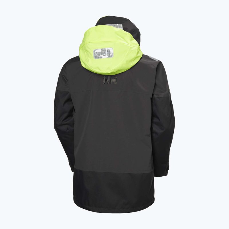 Helly Hansen Skagen Offshore férfi esőkabát ébenfekete színű 12