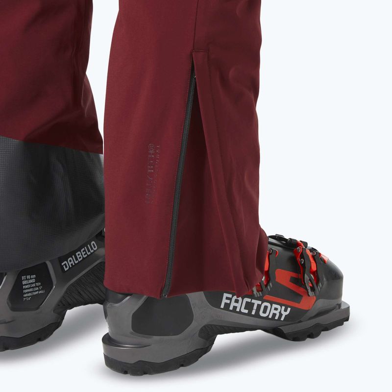 Férfi síelő nadrág Helly Hansen Alpha Lifaloft mars piros 5