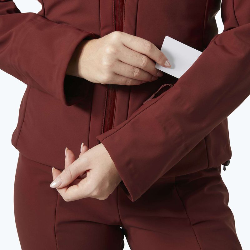 Női síkabát Helly Hansen Avanti 3-In-1 Softshell Jacket mars red 4