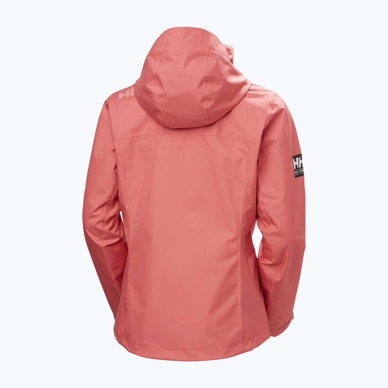 Női vitorlásdzseki Helly Hansen Crew Hooded 2.0 sunset pink 9