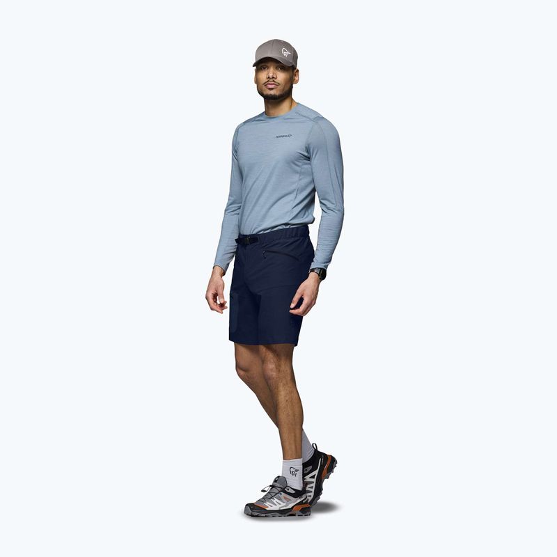 Férfi trekking rövidnadrág NORRONA Falketind Flex 1 Light indigo night 5
