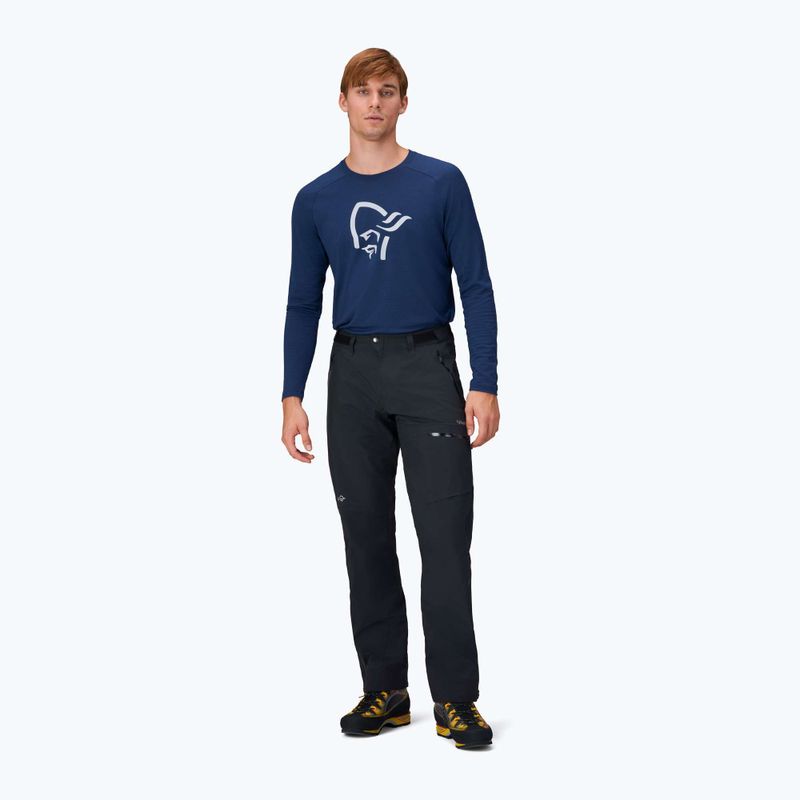 Férfi túranadrág NORRONA Falketind Gore-Tex caviar black 2