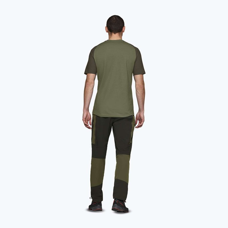 Férfi túrapóló NORRONA Femund PureUll loden green 3