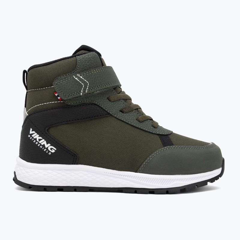 Viking Footwear Equip Warm vízálló 1V fenyő/fekete gyermek hócsizma 2
