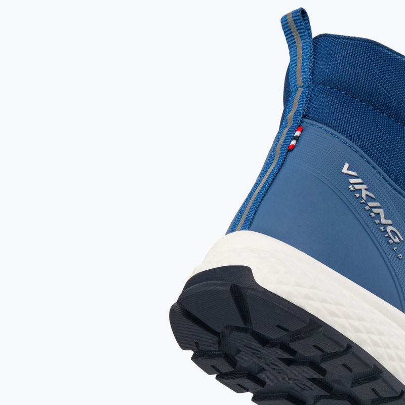 Gyerek hótaposó Viking Footwear Equip Defence Warm WP 1V blue/ navy 12