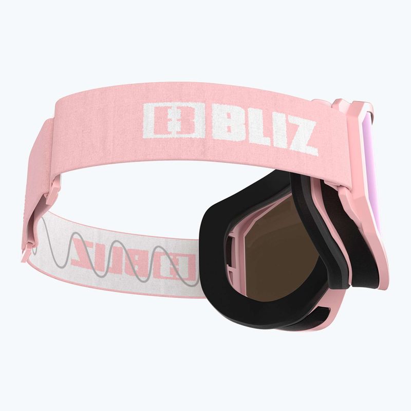Síszemüveg Bliz Rave matt powder pink/brown pink multi 6