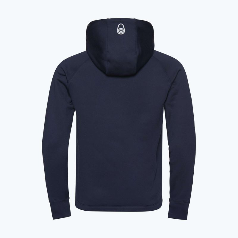 Férfi vitorlás pulóver Sail Racing Spray Powerstretch Zip Hood dark navy 2
