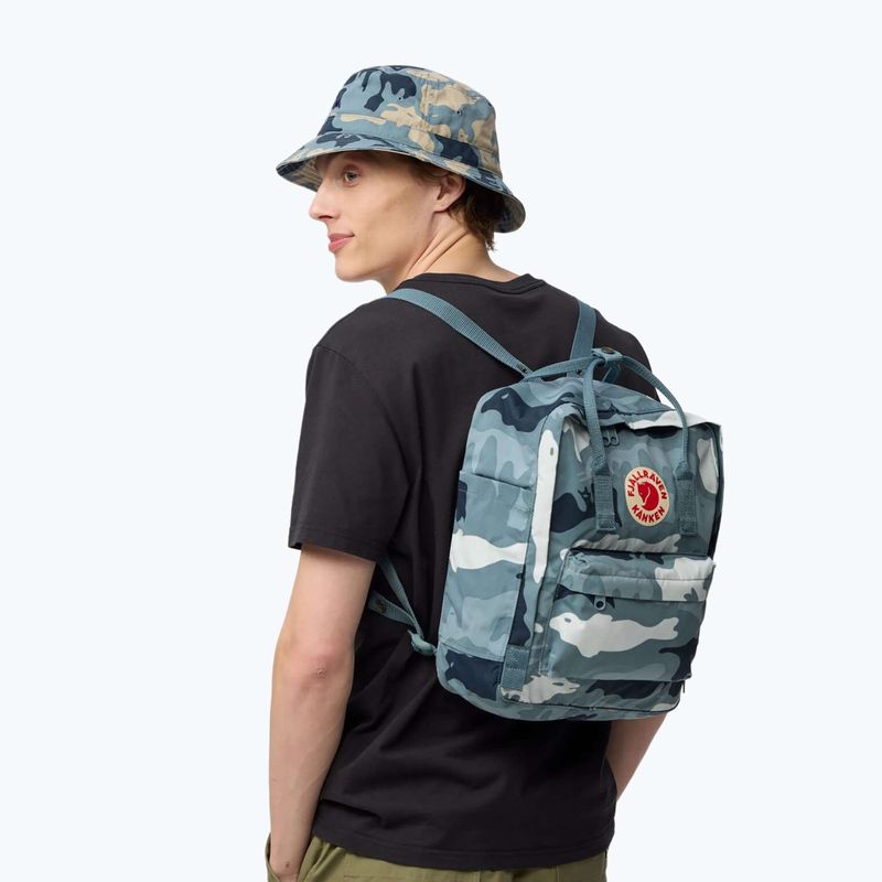 Városi hátizsák Fjällräven Kanken Graphics 16 l nimbus blue/hidden animals 6