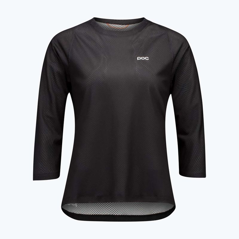Női kerékpáros mez POC Motion Air Jersey 3/4 uranium black 3