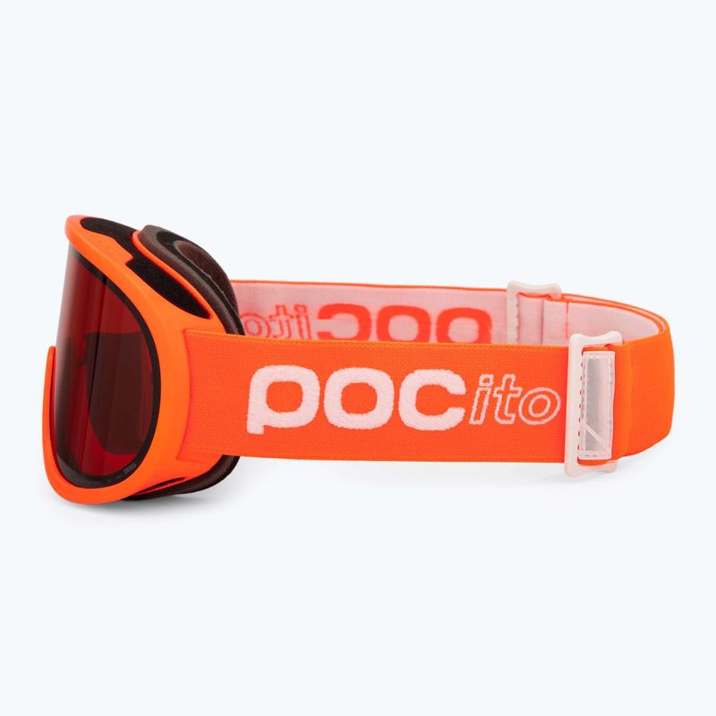 Gyerek síszemüveg POC POCito Retina Jr S2 fluorescent orange/partly sunny light orange 4
