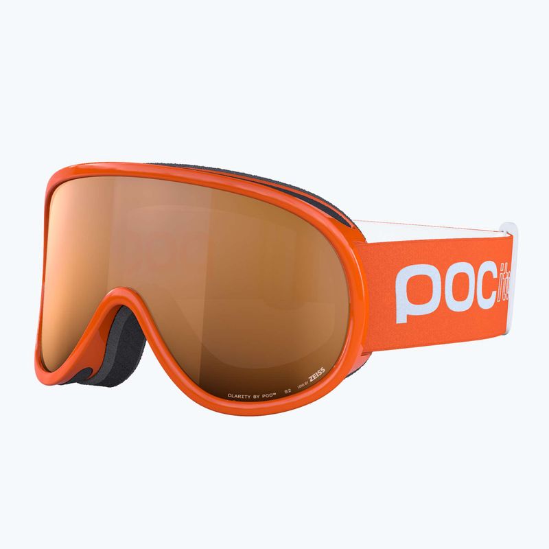 Gyerek síszemüveg POC POCito Retina Jr S2 fluorescent orange/partly sunny light orange 6