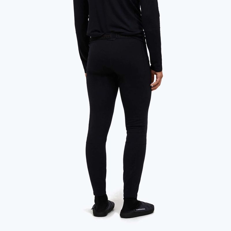 Férfi termikus nadrág Peak Performance Magic 7/8 Johns Long Wool-Blend Baselayer black/black 2