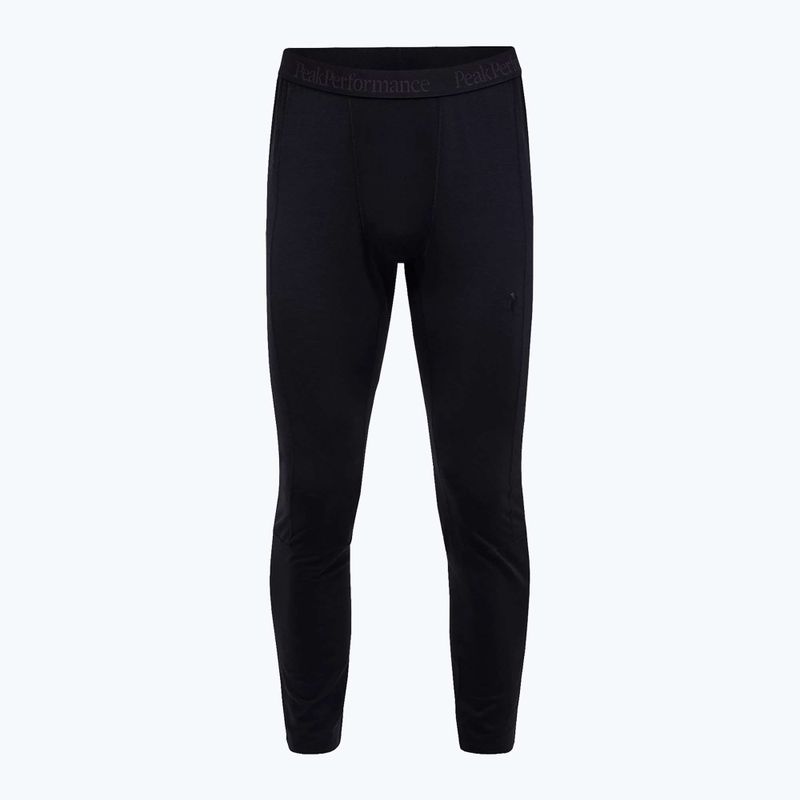 Férfi termikus nadrág Peak Performance Magic 7/8 Johns Long Wool-Blend Baselayer black/black 3