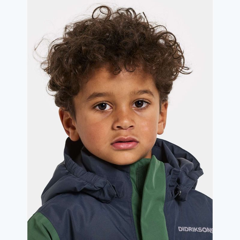 Gyermek sífelszerelés szett Didriksons Skare pine green 11