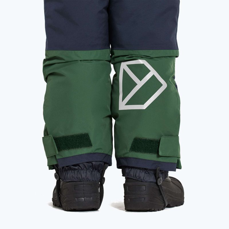 Gyermek sífelszerelés szett Didriksons Skare pine green 13