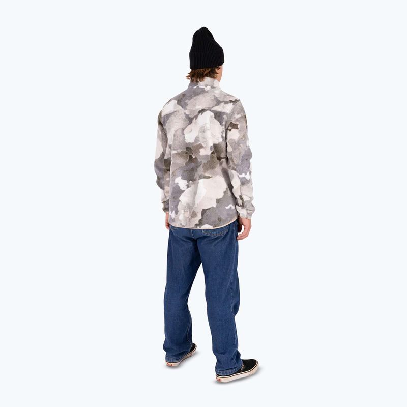 Férfi pulóver Colourwear Snap Pile water camo 4